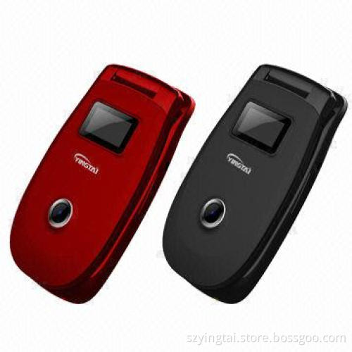 2.2-inch Senior Flip Phone, Supports Camera/Bluetooth, with Soft Ear Cushion